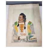 Collection of 3 Native American Art Prints Signed by Artists