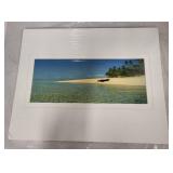 Ray I. Doan Hand Printed Beach Art Photograph Signed and Matted