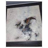 Framed Abstract Painting by J. Anthony, Titled Spur