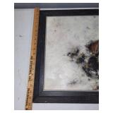 Framed Abstract Painting by J. Anthony, Titled Spur