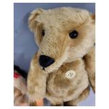 Steiff Classic Series Teddy Bear Pair with Tags and Booklet
