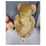 Steiff Classic Series Teddy Bear Pair with Tags and Booklet