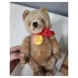 Collection of 6 Steiff Teddy Bears and Pig Plush Figures with Original Tags