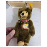 Collection of 6 Steiff Teddy Bears and Pig Plush Figures with Original Tags