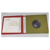 1968 Polish Olympic Committee Commemorative Medal in Presentation Case