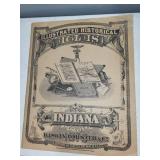 Illustrated Historical Atlas of Indiana Reprint 1968