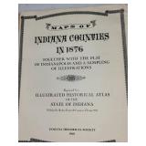 Illustrated Historical Atlas of Indiana Reprint 1968