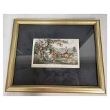 Framed Art Print The Death of Corinthian Tom by Henry Alken