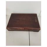 Stainless Steel Flatware Set with Case and Polishing Cloths