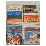 Collection of Vintage Vinyl Records Assorted Artists and Genres