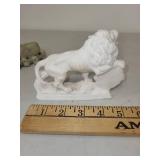 Collection of Vintage Animal Figurine Decor Items
