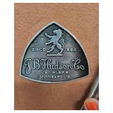 J.B. Hudson Co. Silverplate Flatware Set with Wooden Case