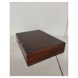 J.B. Hudson Co. Silverplate Flatware Set with Wooden Case