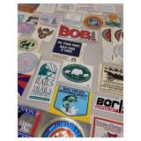 Collection of Conservation, Automotive, and Promotional Stickers and Decals