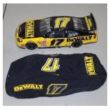 Matt Kenseth #17 DeWalt Diecast NASCAR Car with Cloth Cover