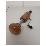 Antique Wood and Metal Hand Crank Butter Churn