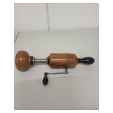 Antique Wood and Metal Hand Crank Butter Churn