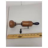 Antique Wood and Metal Hand Crank Butter Churn