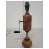 Antique Wood and Metal Hand Crank Butter Churn