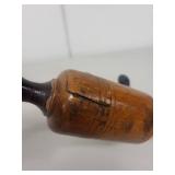 Antique Wood and Metal Hand Crank Butter Churn