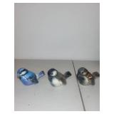 Collection of Goebel Porcelain Bird Figurines in Anthony Loennwacco Box