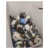 Collection of Goebel Porcelain Bird Figurines in Anthony Loennwacco Box
