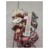 Collection of Beaded Jewelry, Bracelets, Necklaces, and Handmade Accessories