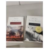 Collection of 9 Books and Notebook Including Cornwell, McCarthy, Dopesick, and More