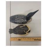 Pair of Decorative Wooden Duck Decoys by Heritage Mint Ltd.