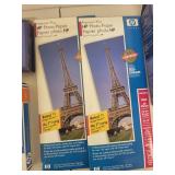 Lot of HP and Epson Photo Paper Packs and PictureMate Accessories