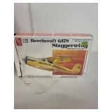 1:48 Scale Aircraft Model Lot - Carousel 1 and AMT Beechcraft Staggerwing