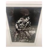 Framed Gene Simmons 1976 Print Signed by Artist