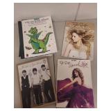 Collection of 6 Songbooks and Fake Books Including Taylor Swift and Disney