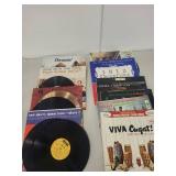 Collection of Vintage Vinyl Records Classical Jazz and Popular Music