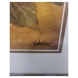 Framed Original Watercolor Beguiling Blooms by Wendy Westlake