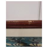 Framed Don Ray Signed Fish Artwork Print 39x28 Inches