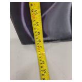 Abstract Canvas Artwork Featuring Anubis-Inspired Figure 24x48 Inches