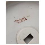 Maruyama Occupied Japan Porcelain Figurine of Woman and Cherub