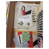 Collection of Vintage Wildlife Stamp Sheets, Comics, and Ephemera