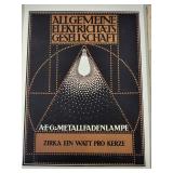 Set of 3 Vintage Posters Including German Industrial, Joel Hodgson Show, and 