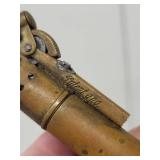 Vintage Austrian Brass Petrol Lighter with Flip Top
