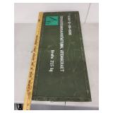 Vintage Dragerwerk Lubeck Military Equipment Storage Box