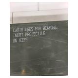 Military Ammo Can M2A1 Green Metal Storage Box with Markings