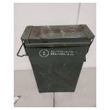 Military Metal Ammunition Storage Can for 81mm Mortar M252