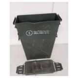 Military Metal Ammunition Storage Can for 81mm Mortar M252