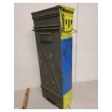 Large Military Surplus Ammo Can with Custom Paint