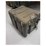 U.S. Property Military Hard Shell Transport Case with Foam Inserts