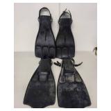 Scuba Diving Equipment Set with Scubapro Jetfins, BCD, Regulator and Bag