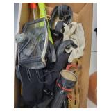 Lot of 2 Vintage Scuba Tanks with Regulators and Diving Accessories