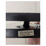 Foreside Metal Dog on Skis Winter Figurine 10 Inch